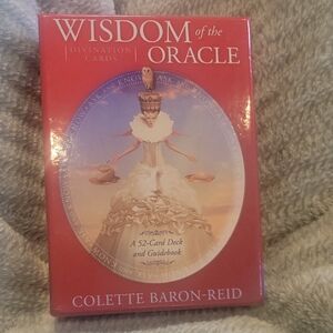 " Tarot" Cards/ Wisdom Of The Oracle,Never Used.52 Card Deck,guide Book